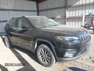 2021 Jeep Cherokee Latitude Lux with VIN 1C4PJMMX4MD125348, listed as a IAAI auction lot 39181297 with 21,864 mi miles and . Bid and sale history available at carsss.com. Image 1.