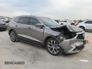 2023 Acura MDX w/Technology Package with VIN 5J8YD9H4XPL004490, listed as a Copart auction lot 83584684 with 25,283 mi miles and Salvage Title. Bid and sale history available at carsss.com. Image 4.