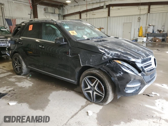 2016 Mercedes-Benz GLE 350 with VIN 4JGDA5HB6GA699538, listed as a Copart auction lot 60144735 with Not provided miles and Clean title. Bid and sale history available at DreamBid. Image 4.