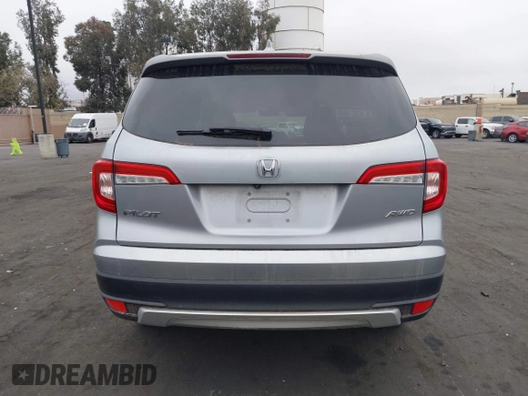 2019 Honda Pilot EX-L with VIN 5FNYF6H54KB055687, listed as a IAAI auction lot 42050539 with 50,989 mi miles and . Bid and sale history available at carsss.com. Image 17.