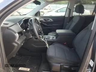 2020 Chevrolet Traverse LS with VIN 1GNERFKW4LJ185840, listed as a Copart auction lot 61645455 with 47,682 mi miles and Salvage title. Bid and sale history available at DreamBid. Image 7.