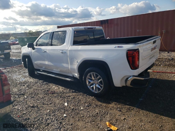 2022 GMC Sierra 1500 Limited SLT with VIN 3GTU9DET8NG181112, listed as a Copart auction lot 45537324 with 49,369 mi miles and Salvage Title. Bid and sale history available at carsss.com. Image 2.