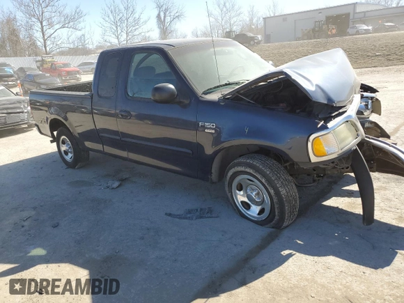 2003 Ford F-150 XL with VIN 1FTRX17L73NB30406, listed as a Copart auction lot 46946615 with 0 mi miles and Salvage Title. Bid and sale history available at carsss.com. Image 4.