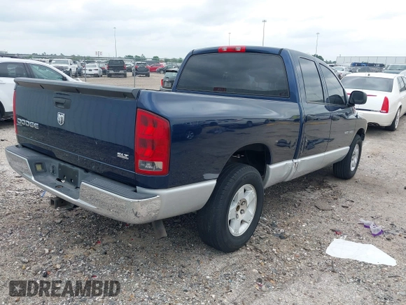 2004 Dodge 1500 SLT with VIN 1D7HA18D84S529788, listed as a IAAI auction lot 42006080 with 153,312 mi miles. Bid and sale history available at carsss.com. Image 4.