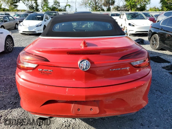 2017 Buick Cascada Sport Touring z VIN W04WJ3N52HG073980, wystawiony jako Copart lot #61477035 z przebiegiem Nie podano mil oraz Nie do naprawy • Non repairable. Historia ofert i sprzedaży dostępna na DreamBid. Obrazek 6.