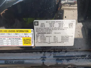 2015 Chevrolet Traverse LT with VIN 1GNKVGKD5FJ260911, listed as a IAAI auction lot 41881961 with Not Provided miles and . Bid and sale history available at DreamBid. Image 9.