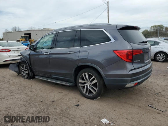 2017 Honda Pilot Touring with VIN 5FNYF5H97HB039702, listed as a Copart auction lot 54046145 with 149,050 mi miles and Salvage Title. Bid and sale history available at carsss.com. Image 2.
