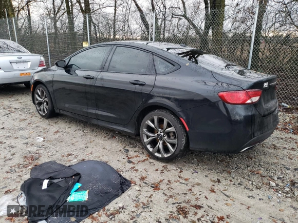 2016 Chrysler 200 S with VIN 1C3CCCBB8GN161749, listed as a Copart auction lot 49897745 with 187,612 mi miles and Non Repairable. Bid and sale history available at carsss.com. Image 2.
