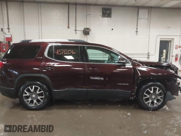 2021 GMC Acadia SLE with VIN 1GKKNRLS9MZ113401, listed as a IAAI auction lot 41571206 with 64,978 mi miles. Bid and sale history available at carsss.com. Image 13.
