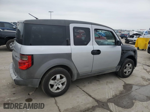 2003 Honda Element EX with VIN 5J6YH28573L041018, listed as a Copart auction lot 51366375 with Not provided miles and Salvage title. Bid and sale history available at DreamBid. Image 3.