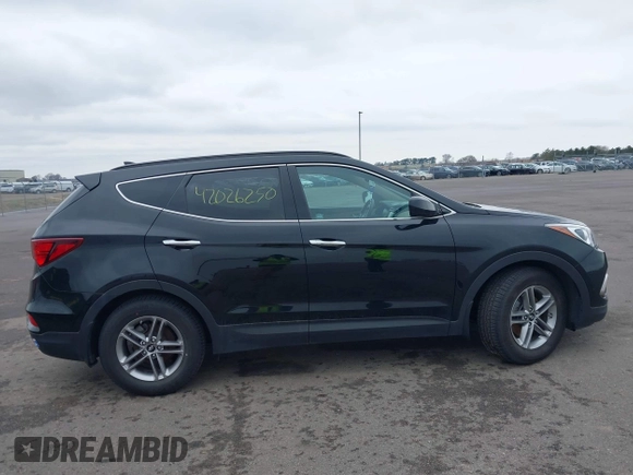 2017 Hyundai Santa Fe Sport 2.4L with VIN 5NMZU3LB1HH044093, listed as a IAAI auction lot 42026250 with 92,077 mi miles. Bid and sale history available at carsss.com. Image 13.