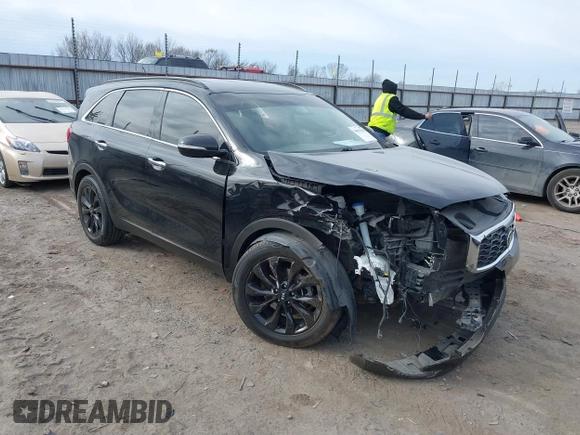 2019 Kia Sorento LX with VIN 5XYPG4A52KG607851, listed as a IAAI auction lot 38852510 with 72,723 mi miles and . Bid and sale history available at DreamBid. Image 1.