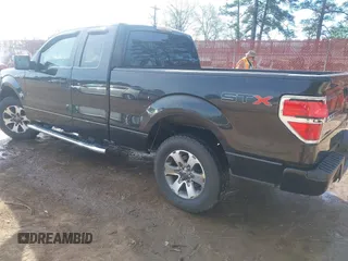 2013 Ford F-150 XL with VIN 1FTFX1CF5DFE02000, listed as a IAAI auction lot 41864702 with 185,992 mi miles. Bid and sale history available at carsss.com. Image 3.