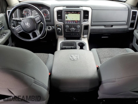 2019 Ram 1500 Classic Warlock with VIN 1C6RR6GG5KS692855, listed as a Copart auction lot 42492595 with 42,058 mi miles and Salvage Title. Bid and sale history available at carsss.com. Image 8.