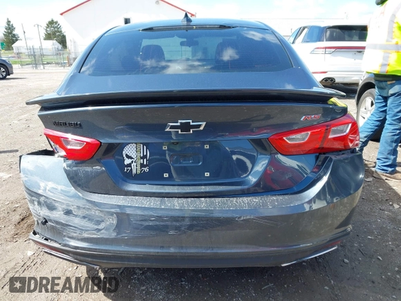 2020 Chevrolet Malibu RS with VIN 1G1ZG5ST4LF150971, listed as a IAAI auction lot 41987147 with 100,935 mi miles and . Bid and sale history available at DreamBid. Image 16.