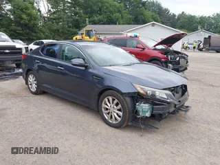 2015 Kia Optima EX with VIN 5XXGN4A71FG369234, listed as a IAAI auction lot 42626653 with 110,447 mi miles and . Bid and sale history available at DreamBid. Image 1.