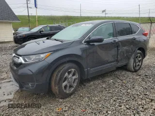 2018 Honda CR-V EX-L z VIN 7FARW2H81JE042521, wystawiony jako Copart lot #57942755 z przebiegiem 150 572 mil mil oraz Szkoda całkowita • Salvage title. Historia ofert i sprzedaży dostępna na DreamBid. Obrazek 1.
