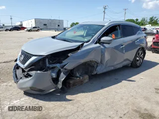 2023 Nissan Murano SL z VIN 5N1AZ2CS8PC107336, wystawiony jako Copart lot #61572875 z przebiegiem Nie podano mil oraz Szkoda całkowita • Salvage title. Historia ofert i sprzedaży dostępna na DreamBid. Obrazek 1.
