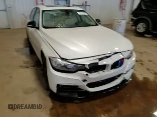 2015 BMW 3 Series 328i with VIN WBA3A5C58FF607345, listed as a Copart auction lot 58161395 with 33,011 mi miles and Salvage title. Bid and sale history available at DreamBid. Image 13.