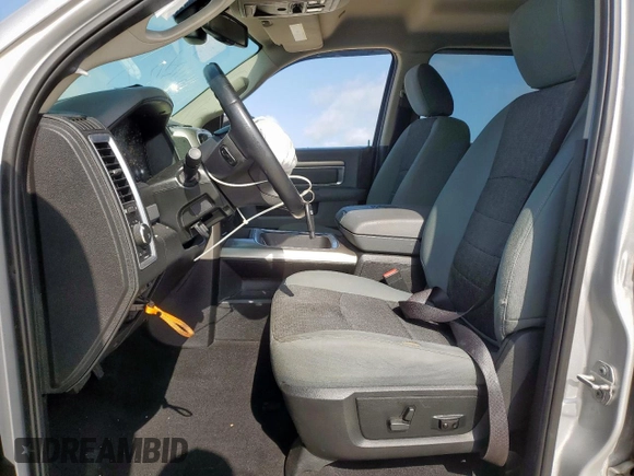2018 Ram 1500 Big Horn with VIN 1C6RR6LG0JS340481, listed as a Copart auction lot 61254065 with Not provided miles and Salvage title. Bid and sale history available at DreamBid. Image 7.