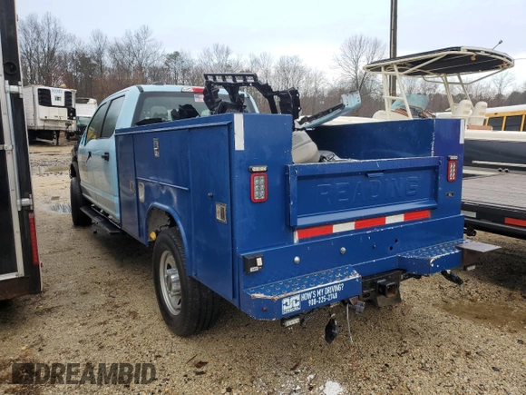 2020 Ford F-350 with VIN 1FD7W3B66LEC14106, listed as a Copart auction lot 53175195 with 63,281 mi miles and Salvage title. Bid and sale history available at DreamBid. Image 2.