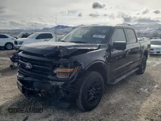 2024 Ford F-150 XLT with VIN 1FTFW3L89RKD35576, listed as a Copart auction lot 49867725 with 8,608 mi miles and Salvage Title. Bid and sale history available at DreamBid. Image 1.