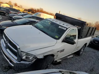 2016 Ram 2500 Tradesman with VIN 3C6LR5AT9GG187566, listed as a Copart auction lot 79695374 with 33,790 mi miles and Salvage title. Bid and sale history available at DreamBid. Image 1.
