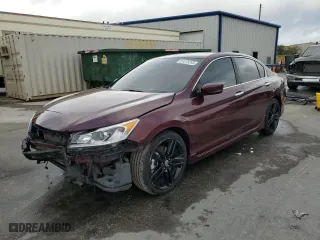 2016 Honda Accord Sedan Sport with VIN 1HGCR2F51GA212333, listed as a Copart auction lot 51579245 with 151,798 mi miles and Salvage Title. Bid and sale history available at carsss.com. Image 1.