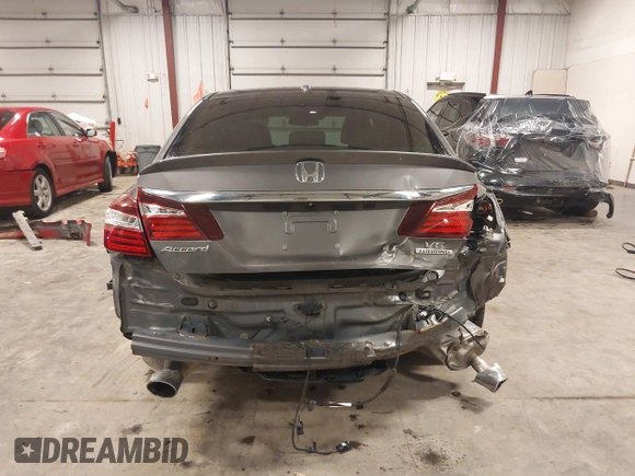 2016 Honda Accord Touring with VIN 1HGCR3F92GA029435, listed as a IAAI auction lot 42180794 with 132,658 mi miles and . Bid and sale history available at DreamBid. Image 17.