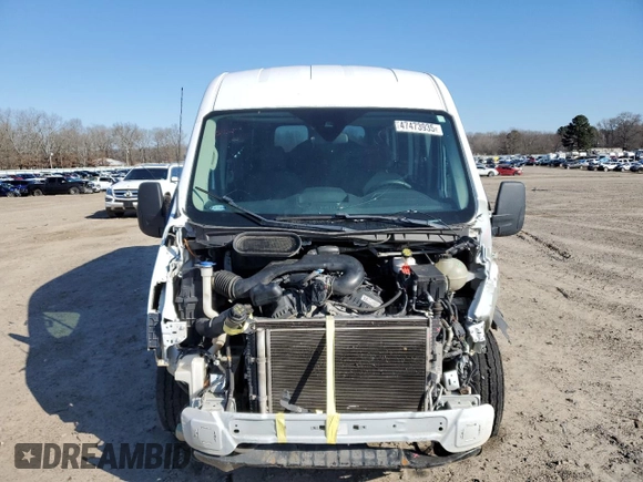 2019 Ford Transit Passenger XL with VIN 1FBAX2CM3KKB25340, listed as a Copart auction lot 47473935 with 190,956 mi miles and Salvage title. Bid and sale history available at DreamBid. Image 5.