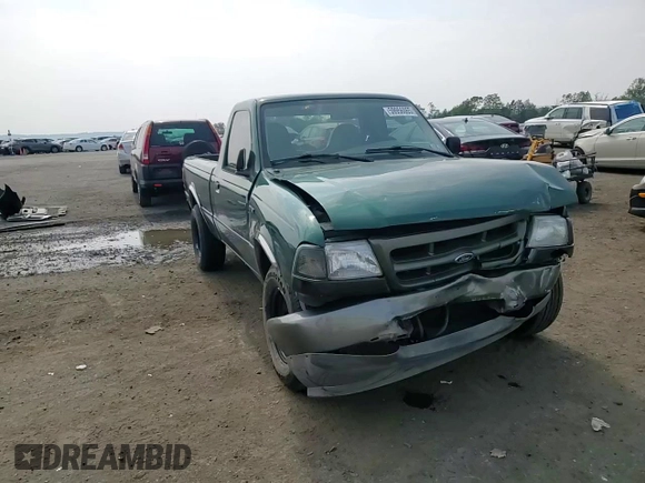 2000 Ford Ranger XLT with VIN 1FTYR10X8YTA65040, listed as a Copart auction lot 59956065 with 112,532 mi miles and Salvage title. Bid and sale history available at DreamBid. Image 13.