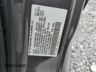 2017 Honda Odyssey EX-L with VIN 5FNRL5H62HB007324, listed as a Copart auction lot 54594405 with 160,638 mi miles and Clean Title. Bid and sale history available at DreamBid. Image 13.