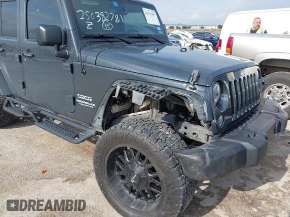 2017 Jeep Wrangler Unlimited Sport с VIN 1C4BJWDG8HL682622, выставлен на аукционе IAAI как лот 42117057 с пробегом 73 507 миль миль и . История ставок и продаж доступна на DreamBid. Изображение 17.