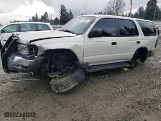 2000 Toyota 4Runner with VIN JT3GM84RXY0056635, listed as a Copart auction lot 43982165 with 183,534 mi miles and Salvage Title. Bid and sale history available at carsss.com. Image 1.