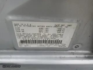 2008 Mitsubishi Galant ES with VIN 4A3AB36F18E021740, listed as a Copart auction lot 71887874 with 134,754 mi miles and Salvage Title. Bid and sale history available at carsss.com. Image 14.