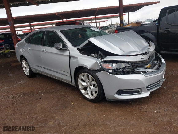 2020 Chevrolet Impala Premier with VIN 2G1105S30L9105195, listed as a IAAI auction lot 41751279 with 51,294 mi miles. Bid and sale history available at carsss.com. Image 1.