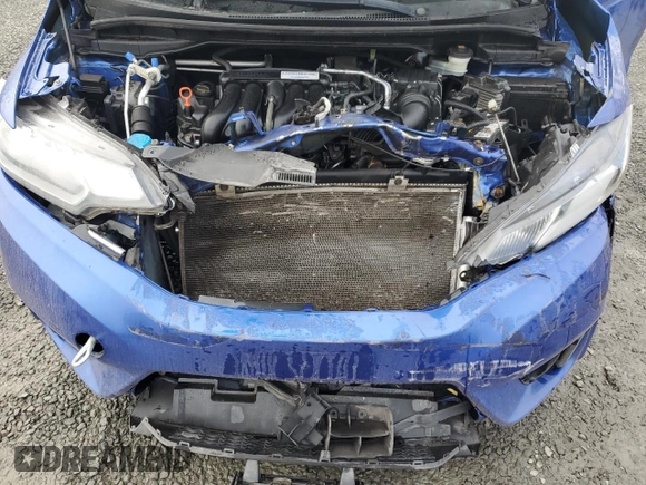 2015 Honda Fit EX-L with VIN 3HGGK5H88FM762256, listed as a Copart auction lot 46438325 with Not Provided miles and Salvage Title. Bid and sale history available at DreamBid. Image 12.