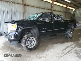 2017 GMC Sierra 2500HD Denali z VIN 1GT12UEY3HF232878, wystawiony jako Copart lot #53790735 z przebiegiem Nie podano mil oraz Szkoda całkowita • Salvage title. Historia ofert i sprzedaży dostępna na DreamBid. Obrazek 1.