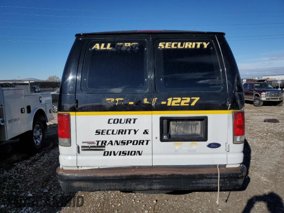 2008 Ford Econoline Passenger XL with VIN 1FBNE31L38DA10404, listed as a Copart auction lot 85155364 with 102,632 mi miles and Clean Title. Bid and sale history available at carsss.com. Image 6.