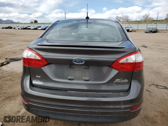 2016 Ford Fiesta SE with VIN 3FADP4BJ2GM190617, listed as a Copart auction lot 51674095 with 76,012 mi miles and Salvage Title. Bid and sale history available at carsss.com. Image 6.