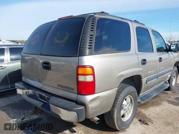 2003 Chevrolet Tahoe LS with VIN 1GNEC13V43R109837, listed as a IAAI auction lot 41363706 with Not provided miles and . Bid and sale history available at DreamBid. Image 4.