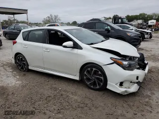 2017 Toyota Corolla iM with VIN JTNKARJE6HJ544749, listed as a Copart auction lot 71725424 with 0 mi miles and Salvage Title. Bid and sale history available at carsss.com. Image 4.