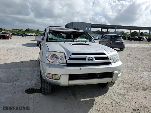 2004 Toyota 4Runner SR5 with VIN JTEZU14R048020990, listed as a Copart auction lot 51836355 with 183,582 mi miles and Salvage Title. Bid and sale history available at carsss.com. Image 12.