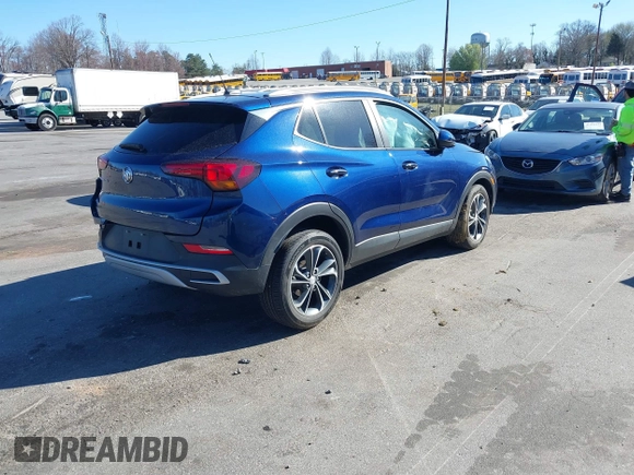 2023 Buick Encore GX Select with VIN KL4MMDS26PB054181, listed as a IAAI auction lot 41857831 with 32,533 mi miles and . Bid and sale history available at DreamBid. Image 4.