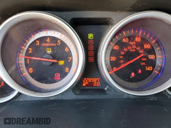 2008 Mazda CX-9 Grand Touring with VIN JM3TB38A680150350, listed as a Copart auction lot 46685515 with 228,987 mi miles and Salvage Title. Bid and sale history available at DreamBid. Image 9.