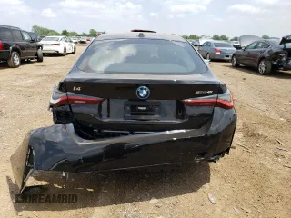 2023 BMW i4 eDrive40 z VIN WBY73AW07PFR11452, wystawiony jako Copart lot #58531143 z przebiegiem 25 mil mil oraz . Historia ofert i sprzedaży dostępna na DreamBid. Obrazek 6.