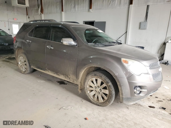 2011 Chevrolet Equinox LT w/2LT with VIN 2CNFLNEC2B6314434, listed as a Copart auction lot 48167615 with 213,496 mi miles and Salvage Title. Bid and sale history available at carsss.com. Image 4.
