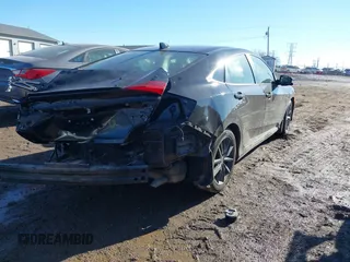 2019 Honda Civic Sedan EX with VIN JHMFC1F31KX007184, listed as a IAAI auction lot 41466241 with 81,159 mi miles. Bid and sale history available at carsss.com. Image 4.