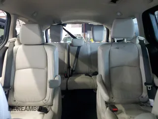 2025 Honda Odyssey EX-L with VIN 5FNRL6H6XSB017869, listed as a Copart auction lot 45461005 with 4,884 mi miles and Salvage Title. Bid and sale history available at carsss.com. Image 10.