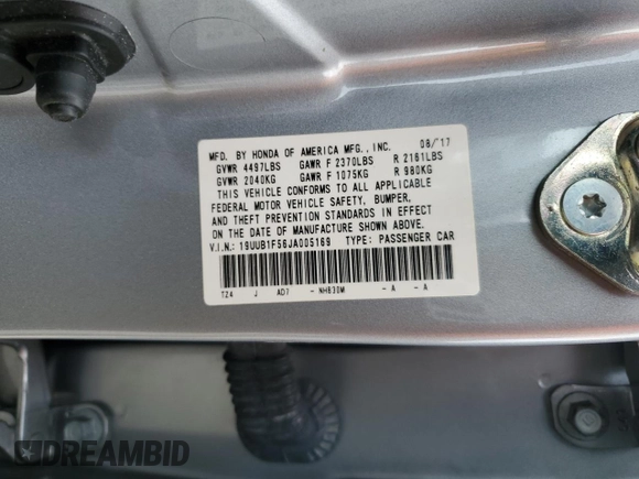 2018 Acura TLX Technology with VIN 19UUB1F56JA005169, listed as a Copart auction lot 51704375 with 129,442 mi miles and Salvage Title. Bid and sale history available at DreamBid. Image 12.